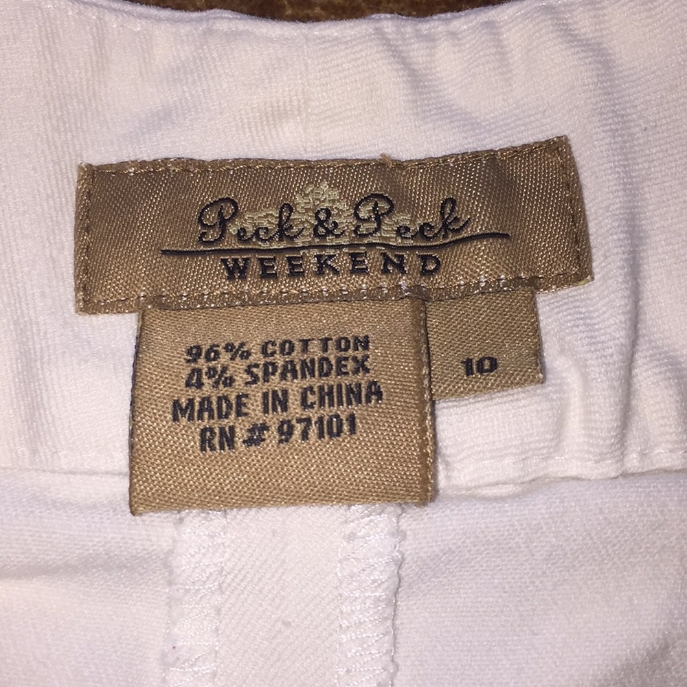 women’s white cropped pants! - Picture 5 of 5